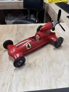 Vintage COX Thimble Drome Prop Rod Tether Car RED - Picture 1 of 12