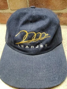 Vintage Fersten Learjet 2000th Bombardier Aerospace Hat Strapback - Picture 1 of 10