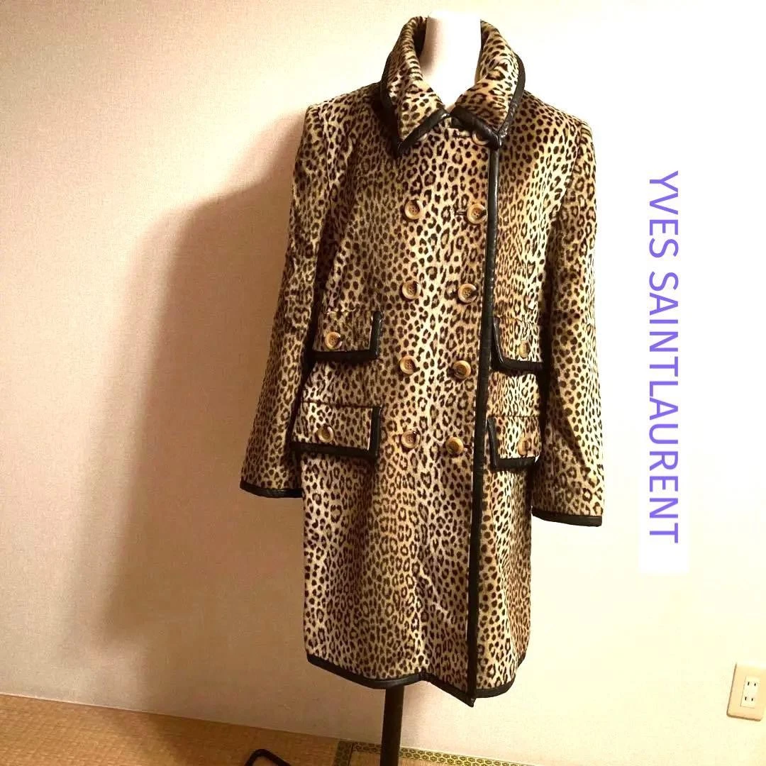 Saint Laurent Animal Print Coats, Jackets & Vests for Women for