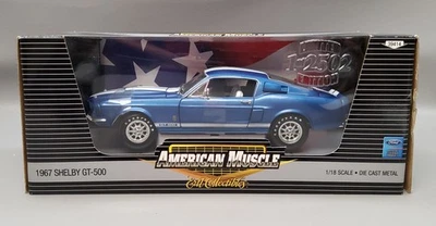 1967 Ford Mustang GT-500 1:18 Scale Diecast By Ertl American Muscle #39414 - Image 1 of 4