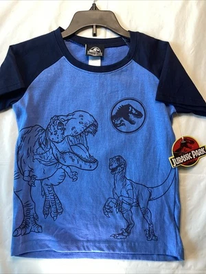 Jurassic Park Boys Shirt Size 7 - Image 1 of 4