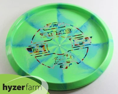 Discraft BRAND NEW EARHART 2019 TOUR SERIES SWIRL ESP ZONE 176.1g Hyzer Farm J25 - Image 1 of 2