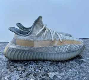 Adidas Yeezy Boost 350 V2 Israfil Gris Azul Gamuza (FZ5421) Talla 9.5 - Imagen 1 de 10
