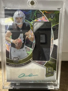 2023 Panini Spectra - Radiant Rookie Patch Signatures Aidan O'Connell... - Picture 1 of 3