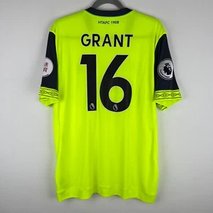 Huddersfield Town 2018/2019 Umbro Third Shirt Soccer Jersey sz L Karlan Grant - Picture 1 of 19