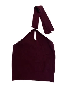 Banana Republic Purple Knit Halter Top Women's Size Small Petite: GOOD CONDITION - Picture 1 of 8