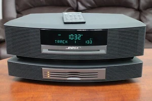Sistema de música Bose Wave CD AM/FM Radio AWRCC1 + 3 discos multi cambiador de CD (6294) - Imagen 1 de 15