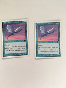 MTG: Magic The Gathering x2 Wind Drake Free Combine Shipping! - Picture 1 of 2
