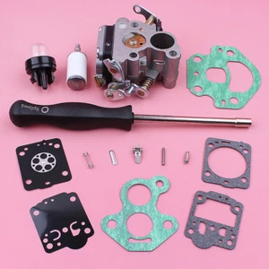 Kit de reparación de carburador para Husqvarna 235 236 240 herramienta de ajuste de sierra filtro de combustible - Imagen 1 de 6
