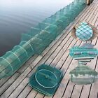 Long Fishing Net Sinkers Deep Water Portable Crab Catcher Trap Fish Network
