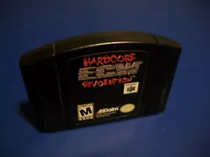 Nintendo 64 ~ ECW: Hardcore Revolution ~N64 Authentic Cart ~Tested~ Works Great! - Picture 1 of 3