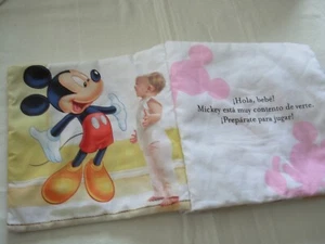 Livre en tissu "Hola, Bebé!" Disney jeu d'éveil / activité 1er âge PDOU030 - Imagen 1 de 3