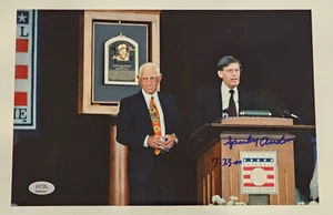 SPARKY ANDERSON Signed Original 8x12 Photo-HALL OF FAME-TIGERS-REDS-PSA - Picture 1 of 4