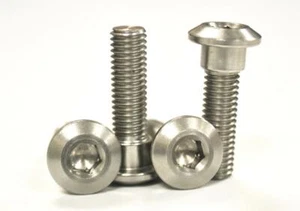 Stainless Rear Disc Rotor Mount Bolts / Screws Kawasaki ZX12R B3-B4 04-06 - Picture 1 of 1