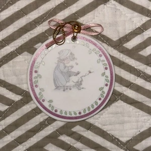1990 Enesco Precious Moments Samuel J Butcher Ornament Holiday Japan # 229822 - Bild 1 von 4