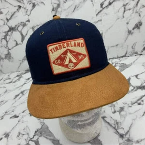 Men’s Timberland Blue Denim Wheat Suede Trucker Hat NWT - Picture 1 of 6