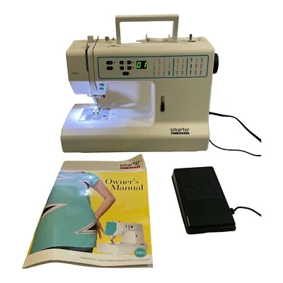 Pfaff Smarter 260c Computerized Sewing Machine Excellent Condition Tested - Image 1 of 4