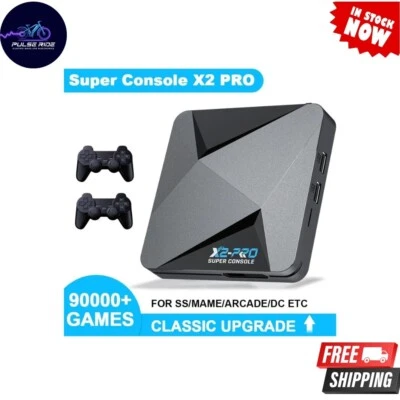 KINHANK Retro Video Game Console Super Console X2 Pro with 90000 Video Games for