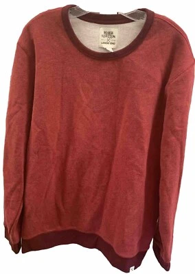 Lands End Blake Shelton Red Fleece Sweatshirt NEW L Tall LT Perfect Super Soft - Image 1 of 4