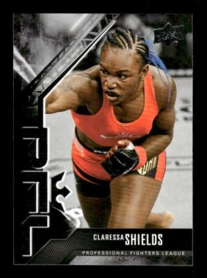 CLARESSA SHIELDS #25 2022 UPPER DECK PROFESSIONAL FIGHTERS LEAGUE PFL BOX SET - Image 1 of 2