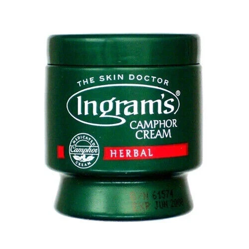 INGRAMS Ingram's Camphor Cream Herbal 150g | Pack of 3