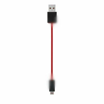 Replacement SHORT MICRO USB CABLE CHARGER For BEATS BY DR. DRE PILL POWERBEATS 2 - Image 1 of 4