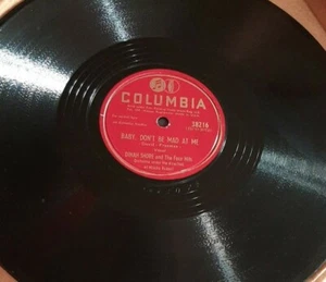 Dinah Shore Four Hits 10" 78 Baby, Don't Be Mad at Me May I Still Hold You 38216 - Picture 1 of 2