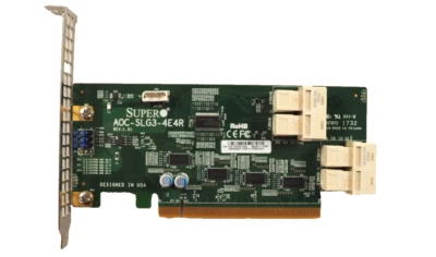 Supermicro AOC-SLG3-4E4R Adattatore HBA Interno SAS - Immagine 1 di 4