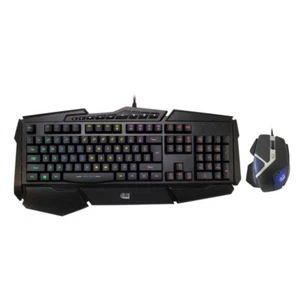 Adesso 3-Color Illuminated Gaming Keyboard and Mouse Combo - Picture 1 of 2