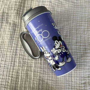 Walt Disney World 100 Years of Wonder Resort Refillable Tumbler Tasse Becher Silber - Bild 1 von 8