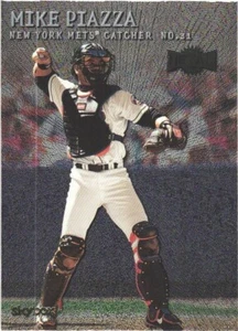 2000 Metall #77 Mike Piazza New York Mets Baseballkarte - Bild 1 von 2