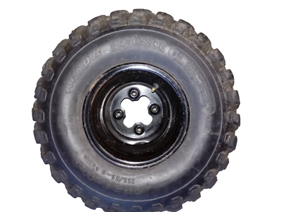 Access 480 Extrem AMS LoF Komplettrad hinten Felge Reifen Cross 9X8 AT150 255/55 - Bild 1 von 4