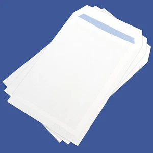 2000 X C5 Plain White Self Seal Envelopes 90GSM Opaque Pack Mail Office A5 - Picture 1 of 4