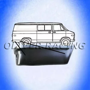 Radlauf Ecke Endspitze re REPARATURBLECH EINSCHWEIßBLECH Chevrolet G10 G20 VAN - Bild 1 von 2