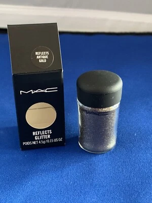 MAC REFLECTS ANTIQUE GOLD - 4.5g~GENUINE~New With Box~Discontinued ~ Rare ! - Image 1 of 2