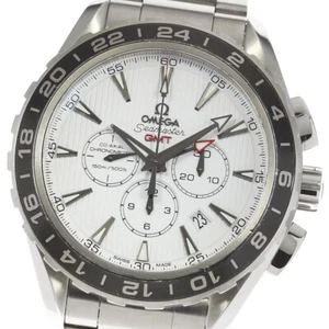 Omega 231.10.44.52.04.001 Seamaster Aqua Terra Gmt Chronograph Date Automatic Wi - Picture 1 of 7