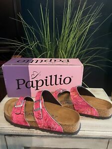Papillio By Birkenstock Sandal Tropical Leaf Pink EU39 L8 M6