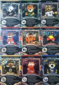2021-22 Upper Deck MVP Mascot Cards You Pick the Card Cracked Ice Sparkle GRITTY - Picture 1 of 60