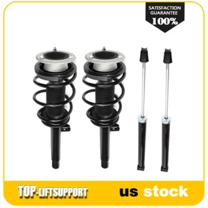 For 2001-2004 2005 BMW 325i Front Complete Struts Spring Rear Shock Absorbers x4 - Picture 1 of 15
