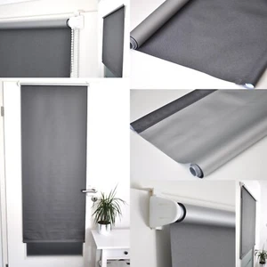 Verdunkelungsrollo Klemmfix Thermo Verdunklung Rollos Seitenzug easy Klemmrollo - Bild 1 von 13