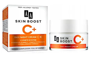 AA OCEANIC SKIN BOOST C+ DAY + NIGHT FACE CREAM C-FORTE STRAHLENDER TEINT 50ml - Bild 1 von 1