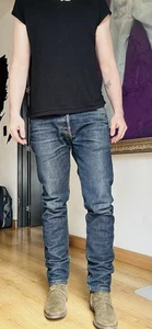 🔥 Iron Heart Custom Fit-21oz Indigo 32x30 Selvedge 777 888 555 Tapered - Picture 1 of 21