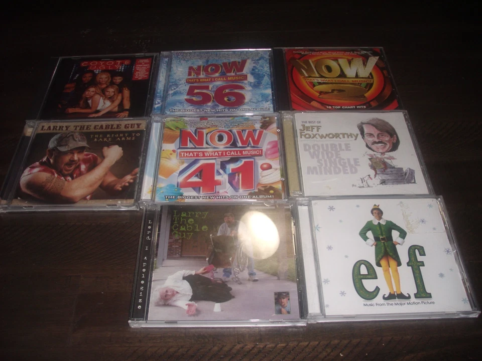 Larry the Cable Guy, саундтреки лот из 8 компакт-дисков - б/у компакт-диски - Изображение 1 из 1