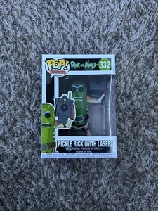 Funko POP! Animazione Rick and Morty Pickle Rick con Laser #332 OTTIME CONDIZIONI - Foto 1 di 5