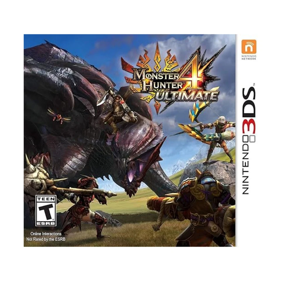 Capcom Video Game Monster Hunter 4 Ultimate SW (New) - Image 1 of 1