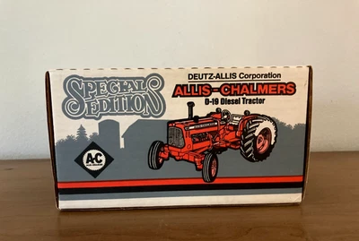 1990 Ertl 1/16 Scale Allis Chalmers D19 Diesel Toy Tractor Special Edition NIB! - Image 1 of 4