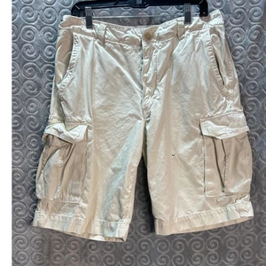 Pantalones Cortos Carga Banana Republic Para Hombre Talla 34 Beige Algodón Informales - Imagen 1 de 7