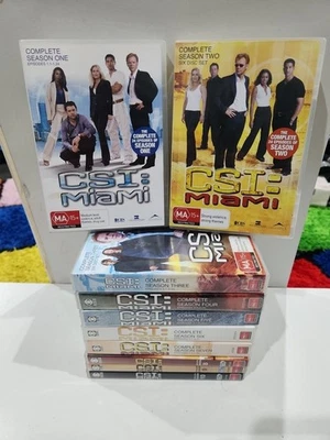 CSI Miami - Complete Series Season 1-10 DVD Crime Reg 4 Vgc+ - image 1 of 2