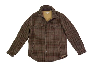 Wallace & Barnes Shirt Jacket Mens Medium Wool Blend Overshirt Workwear - Picture 1 of 6
