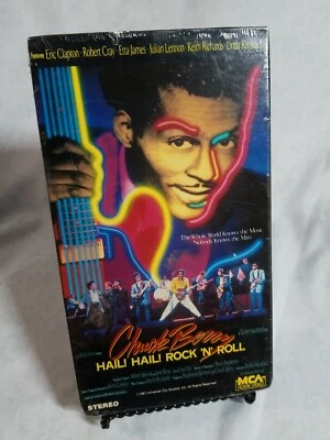 Chuck Berry Hail! Hail! Rock 'N' Roll VHS 1988 Concert Birthday Bash BLOCKBUSTER - Image 1 of 3